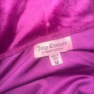 Juicy Couture Rich Purple Velvet set